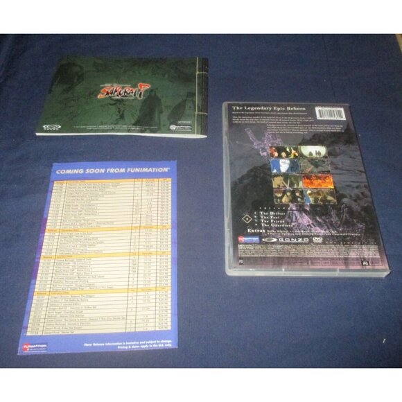 Akira Kurosawa's Samurai 7 - Vol. 2: Search for the Seven (DVD, 2005) w/ artbook - Picture 2 of 6